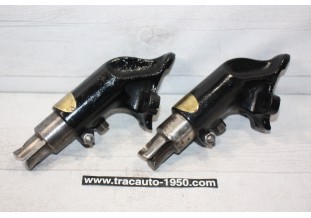 PAIRE D'AMORTISSEURS DE PARE CHOC AVANT J.M. 1450...AUTOS AVANT GUERRE