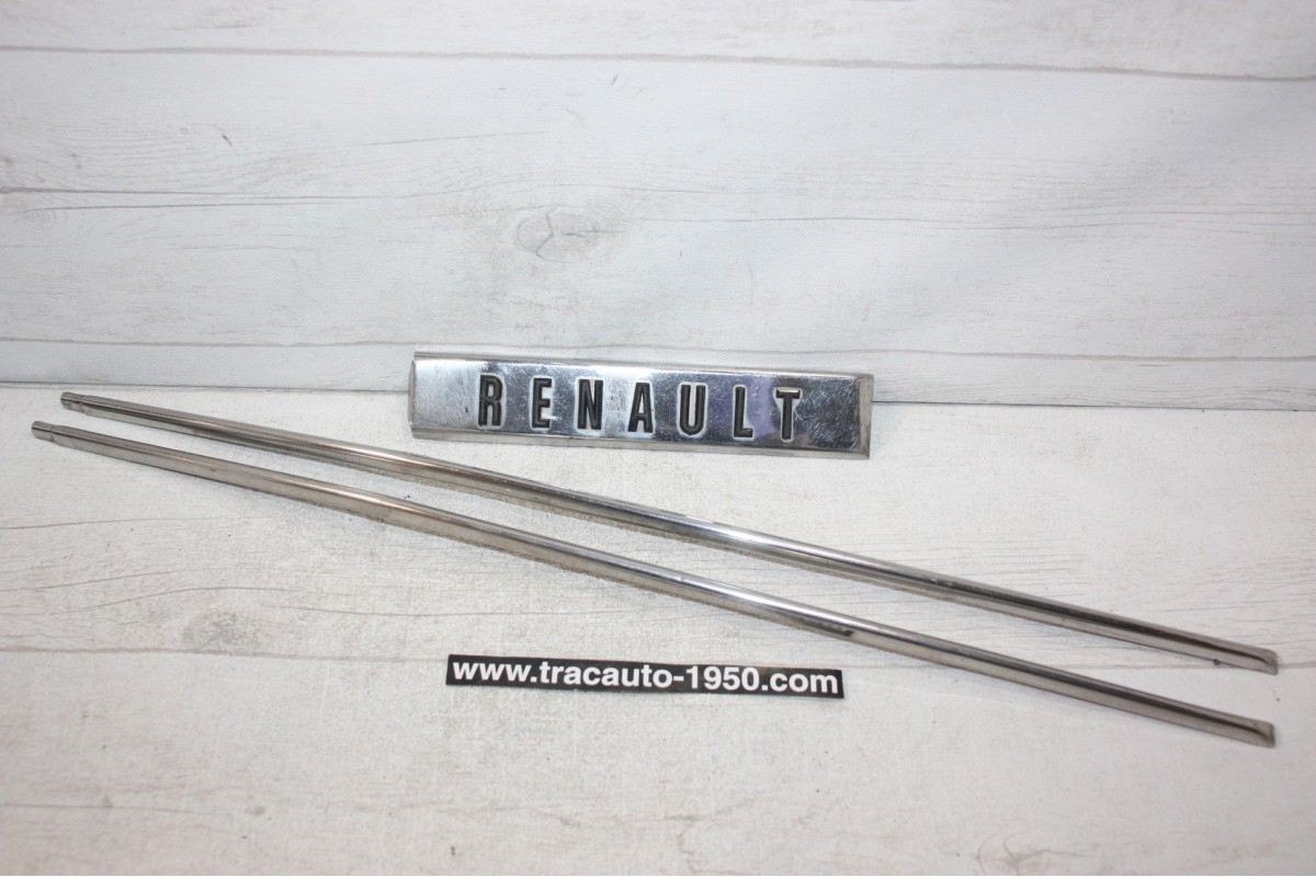 JEU DE BAGUETTES + LOGO...RENAULT R12 R16 R15 R17  ???