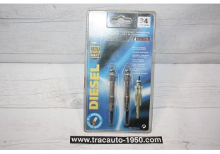 JEU DE 2 BOUGIES DE PRECHAUFFAGE BERU 0100226372 GN017...ALFA ROMEO FIAT voir descriptif