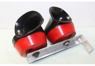 PAIRE D'AVERTISSEURS AIGU/GRAVE 12V FISA 36013...AUTOS ANCIENNES DIVERS voir descriptif