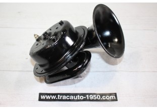 KLAXON 6V JERICHO SON GRAVE...AUTOS ANCIENNES COLLECTION