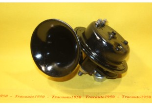 AVERTISSEUR 6V KLAXON JERICHO STANDARD Ø 125mm...AUTOS ANCIENNES COLLECTION