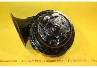 AVERTISSEUR 6V KLAXON JERICHO STANDARD Ø 125mm...AUTOS ANCIENNES COLLECTION