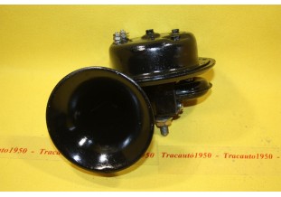 AVERTISSEUR 6V KLAXON JERICHO STANDARD Ø 125mm...AUTOS ANCIENNES COLLECTION