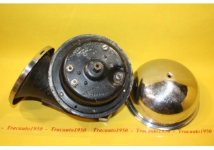 AVERTISSEUR 6V KLAXON JERICHO Ø 125mm...AUTOS ANCIENNES COLLECTION
