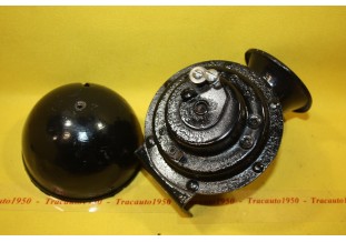 KLAXON 12V Ø 130mm TROMPE COUDEE...UTOS ANCIENNES COLLECTION