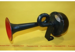 KLAXON 6V SANOR type AM  L/300mm...AUTOS ANCIENNES COLLECTION