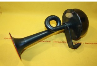 KLAXON 6V SANOR type AM  L/300mm...AUTOS ANCIENNES COLLECTION