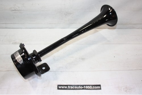 TROMPE DE KLAXON SONABEL type BAD L/390mm...AUTOS ANCIENNES COLLECTION