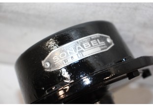 TROMPE DE KLAXON SONABEL type BAD L/390mm...AUTOS ANCIENNES COLLECTION