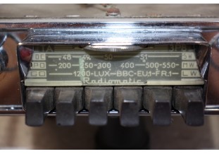 AUTORADIO RADIOMATIC TA 3P8 6/12V...AUTOS VINTAGE COLLECTION