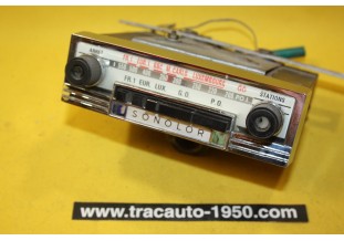 AUTORADIO SONOLOR 12V...AUTOS VINTAGE COLLECTION