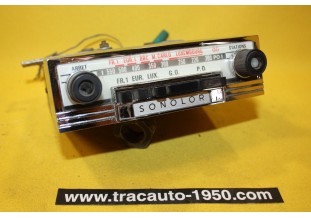 AUTORADIO SONOLOR 12V...AUTOS VINTAGE COLLECTION