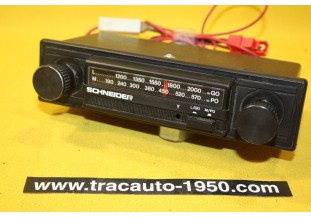 AUTORADIO SCHNEIDER SX 12V..AUTOS VINTAGE COLLECTION