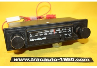 AUTORADIO SCHNEIDER SX 12V..AUTOS VINTAGE COLLECTION