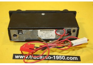 AUTORADIO SCHNEIDER SX 12V..AUTOS VINTAGE COLLECTION