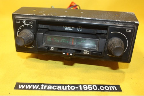AUTORADIO-CASSETTES STEREO TESLA BRATISLAVA  12V...AUTOS VINTAGE COLLECTION