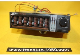 EQUALIZER AMPLIFICATEUR STEREO GELHARD GXV 318 12V...AUTOS VINTAGE COLLECTION