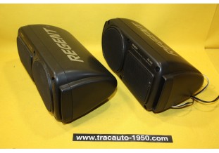 PAIRE DE HAUTS PARLEURS REGENT RX 100 3 VOIES pour AUTORADIO...AUTOS VINTAGE COLLECTION
