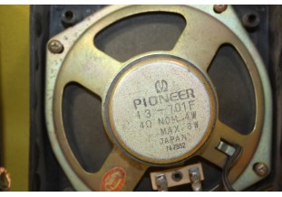 PAIRE DE HAUTS PARLEURS PIONEER 13-701F Ø 125mm...AUTOS VINTAGE COLLECTION