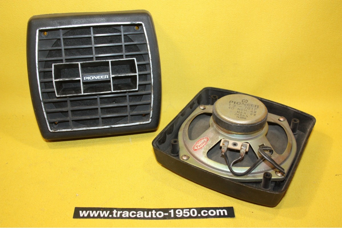 PAIRE DE HAUTS PARLEURS PIONEER 13-701F Ø 125mm...AUTOS VINTAGE COLLECTION