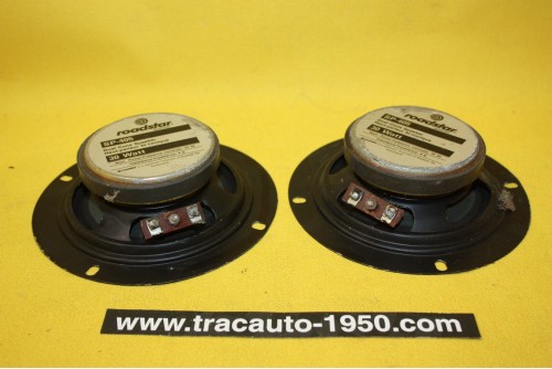 PAIRE DE HAUTS PARLEURS ROADSTAR SP 405 Ø 130mm...AUTOS VINTAGE COLLECTION