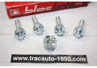 JEU D'ANTIVOL DE ROUE 8505...CITREON PEUGEOT FIAT LANCIA SEAT voir descriptif