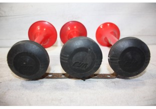 JEU DE 3 TROMPES DE KLAXON ITALIEN FISA...AUTOS VINTAGE COLLECTION