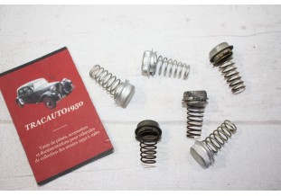 LOT DE PORTES AMPOULES DE FLECHES DE DIRECTION LE CARBONNE LORRAINE...AUTOS CAMIONS ANCIENS COLLECTION