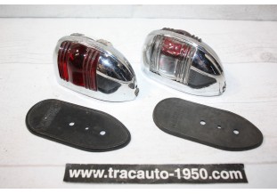 PAIRE DE FEUX LATERAUX MARCHAL FANAL LUXE 645060/22 D/G...AUTOS ANCIENNES COLLECTION voir descriptif