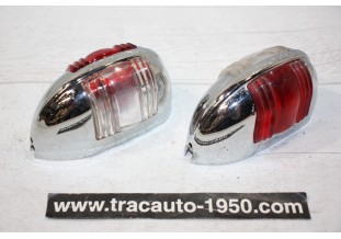 PAIRE DE CABOCHONS LATERAUX MARCHAL FANAL LUXE 645060/22 D/G...AUTOS ANCIENNES COLLECTION voir descriptif