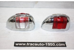 PAIRE DE CABOCHONS LATERAUX MARCHAL FANAL LUXE 645060/22 D/G...AUTOS ANCIENNES COLLECTION voir descriptif