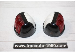PAIRE DE FEUX DE POSITION MAD 909 Ø 65mm...AUTOS CAMIONS ANCIENS COLLECTION