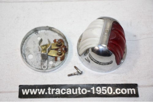 FEU DE POSITION MAD 909 CHROME Ø 65mm...AUTOS CAMIONS ANCIENS COLLECTION