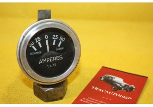MANO AMPEREMETRE 50A OS...AUTOS ANCIENNES DIVERS