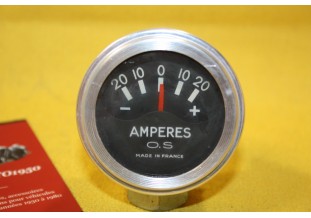MANO AMPEREMETRE 20Amp OS 4876/019...AUTOS ANCIENNES DIVERS