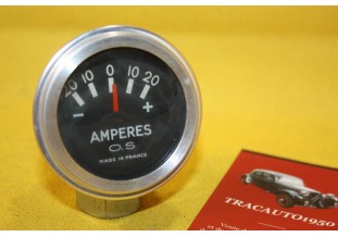 MANO AMPEREMETRE 20Amp OS 4876/019...AUTOS ANCIENNES DIVERS