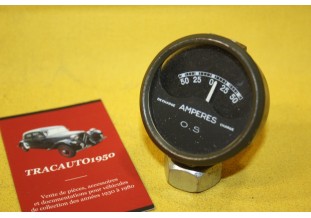 MANO AMPEREMETRE OS 50 AMP Ø 58mm...AUTOS AVANT GUERRE