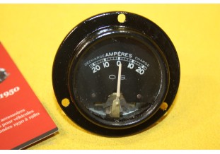 MANO AMPEREMETRE OS 20 AMP Ø 68mm...AUTOS AVANT GUERRE
