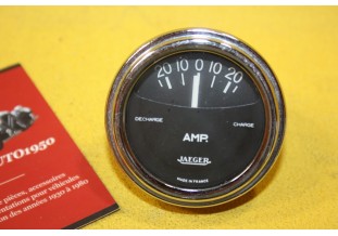 MANO AMPEREMETRE 20A DE TABLEAU DE BORD JAEGER 054730...MEHARI ARMEE et DIV