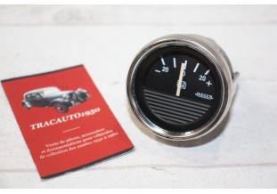 MANO AMPEREMETRE JAEGER 20 AMP 097110 Ø 58mm...AUTOS ANCIENNES COLLECTION