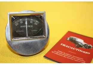 MANO AMPEREMETRE JAEGER 20 AMP Ø 56mm...AUTOS AVANT GUERRE