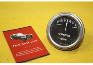 AMPEREMETRE JAEGER 30 AMP Ø 58mm...AUTOS ANCIENNES COLLECTION