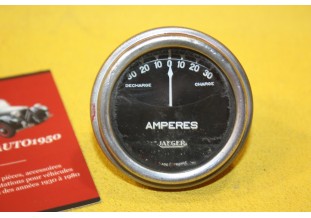 AMPEREMETRE JAEGER 30 AMP Ø 58mm...AUTOS ANCIENNES COLLECTION