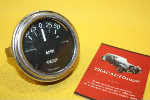 MANO AMPEREMETRE 50A JAEGER 082861/01...R8 1000 RALLYE AUTOS Divers voir descriptif