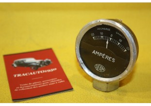MAMO AMPEREMETRE SIFAM 20 AMP Ø 56mm...AUTOS ANCIENNES COLLECTION