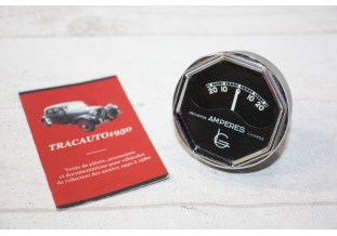 MANO AMPEREMETRE LG 20 AMP Ø 55mm...AUTOS ANCIENNES COLLECTION