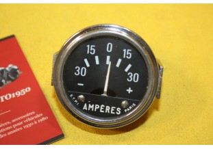 MANO AMPEREMETRE 30Amp STI PARIS...AUTOS ANCIENNES DIVERS