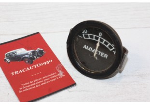 AMPERE%ETRE AMMETER 30 AMP Ø 55mm...AUTOS ANCIENNES COLLECTION