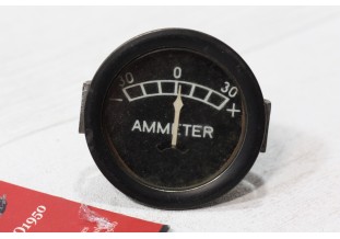 AMPERE%ETRE AMMETER 30 AMP Ø 55mm...AUTOS ANCIENNES COLLECTION